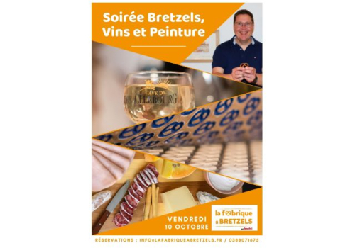 Soirée Bretzel Vin & Peinture