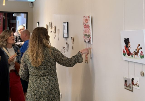 Exposition estivale "De papier, de fleurs et d'Alsace avec les Cartes de Lulu"