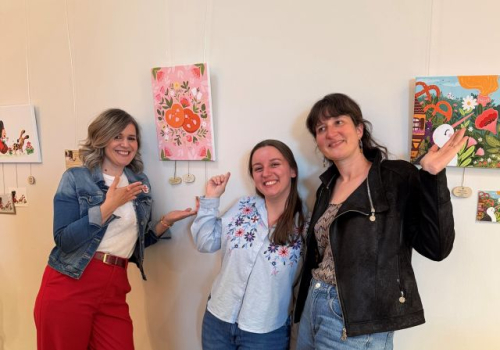 Ausstellung „Aus Papier, Blumen und dem Elsass - mit Les Cartes de Lulu“